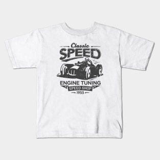 Classic Speed Shop Kids T-Shirt